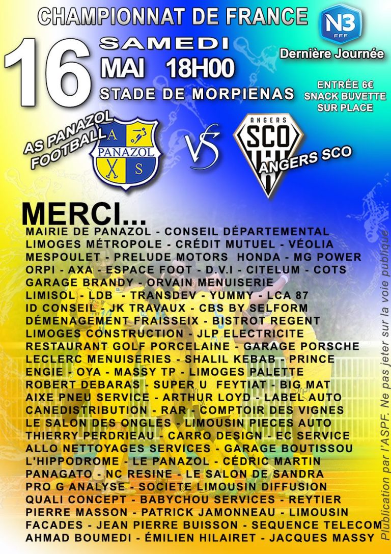 Prochain Match N3 Groupe B Prochain Match N3 Groupe B