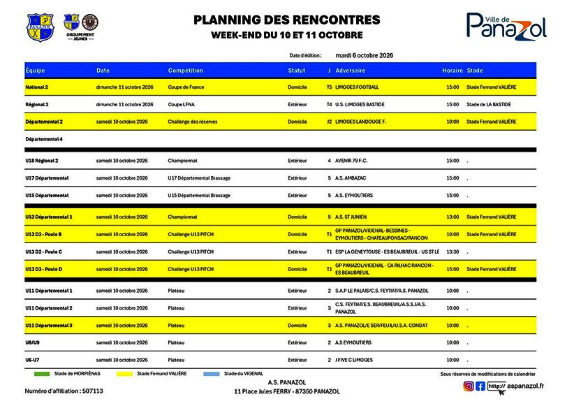 Dernier Match N3 Groupe B 2025-2026 Dernier Match N3 Groupe B 2025-2026